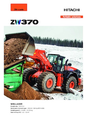Încărcătoare pe roți Hitachi ZW370-6
