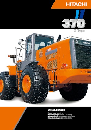 Încărcătoare pe roți Hitachi ZW370-G