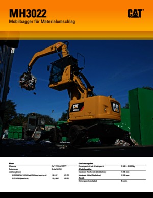 Stivuitoare Caterpillar MH3022