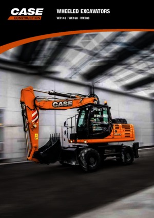 Excavatoare pe roți Case WX168