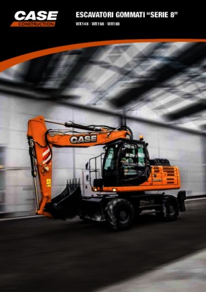 Excavatoare pe roți Case WX168