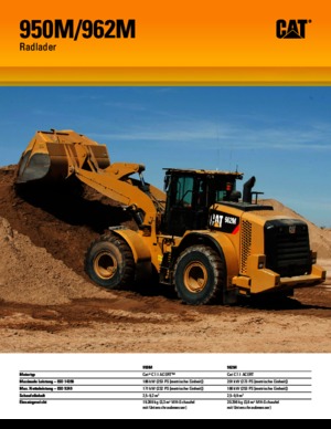 Încărcătoare pe roți Caterpillar 950M