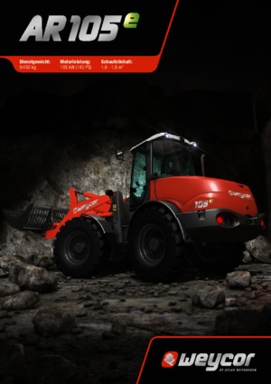 Încărcătoare pe roți weycor AR 105 e