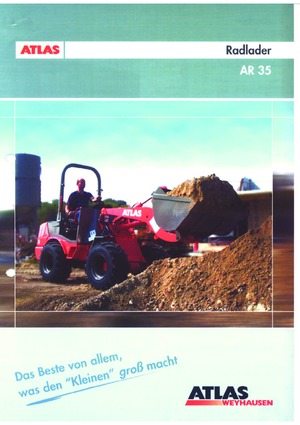 Încărcătoare pe roți Atlas-weycor AR 35