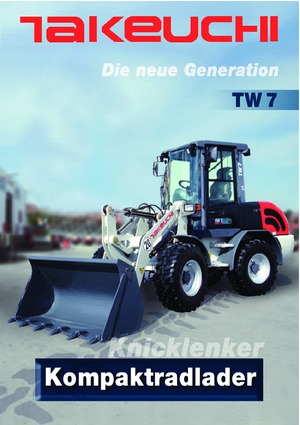 Încărcătoare pe roți Takeuchi TW 7
