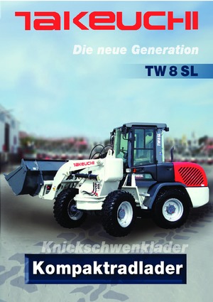 Încărcătoare pe roți Takeuchi TW 8 SL