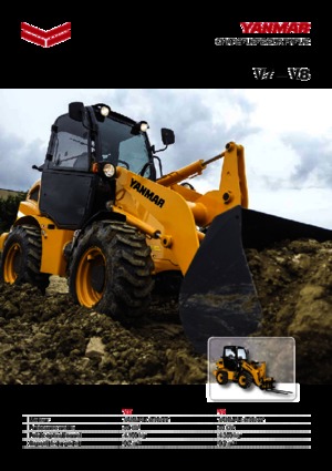 Încărcătoare pe roți Yanmar V8 