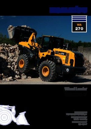 Încărcătoare pe roți Komatsu WA270-7