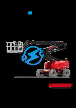 Nacele cu braț articulat pe roți Manitou 200 ATJ E