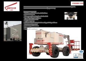 Nacele cu braț articulat pe roți Matilsa Parma 21 D