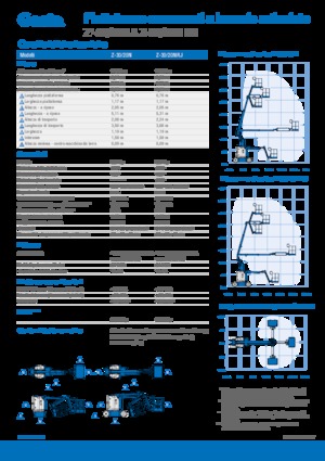 Nacele cu braț articulat pe roți Genie Z-30/20N RJ