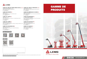 Nacele cu braț articulat pe roți LGMG  A14JE-2