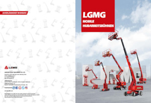 Nacele cu braț articulat pe roți LGMG  A13JE-LI