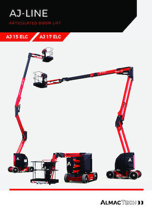 Nacele cu braț articulat pe roți Almac AJ 15 ELC