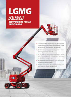 Nacele cu braț articulat pe roți LGMG  AR16J