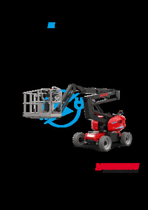 Nacele cu braț articulat pe roți Manitou ATJ 46 e