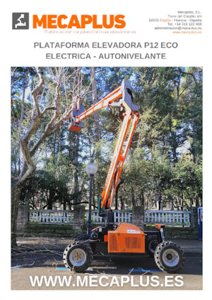 Nacele cu braț articulat pe roți Mecaplús P12 ECO