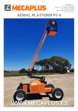 Nacele cu braț articulat pe roți Mecaplús P7-4