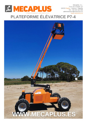 Nacele cu braț articulat pe roți Mecaplús P7-4