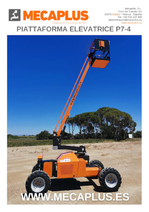 Nacele cu braț articulat pe roți Mecaplús P7-4