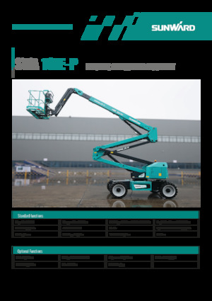 Nacele cu braț articulat pe roți Sunward SWA18JE-P