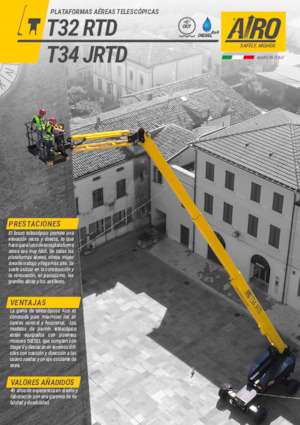 Nacele telescopice pe roți AIRO T32 RTD