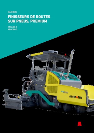 Finisoare de asfalt pe roți Ammann AFW 600-3