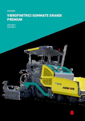 Finisoare de asfalt pe roți Ammann AFW 600-3