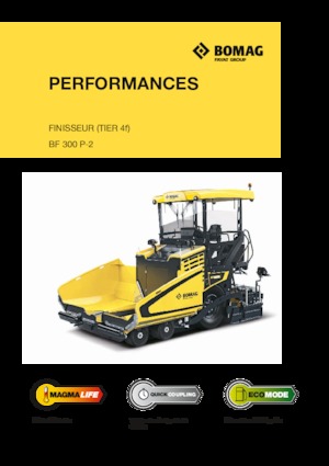 Finisoare de asfalt pe roți Bomag BF 300 P 2 S 340-2