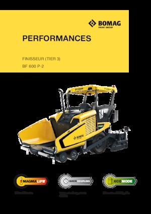 Finisoare de asfalt pe roți Bomag BF 600 P-2 S 600