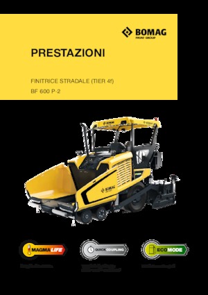 Finisoare de asfalt pe roți Bomag BF 600 P-2 S 500