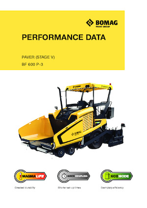 Finisoare de asfalt pe roți Bomag BF 600 P-3 S 600