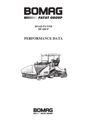 Finisoare de asfalt pe roți Bomag BF 600 P-HSE