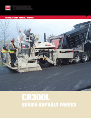 Finisoare de asfalt pe roți Terex CR300L