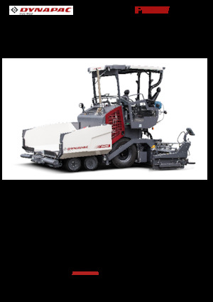 Finisoare de asfalt pe roți Dynapac F1800W