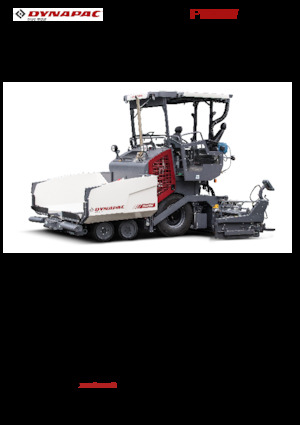Finisoare de asfalt pe roți Dynapac F1800W