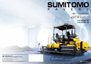 Finisoare de asfalt pe roți Sumitomo HA60W-8