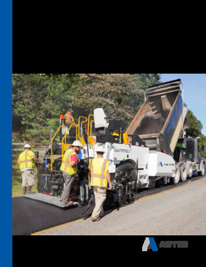 Finisoare de asfalt pe roți Astec ROADTEC RP-190