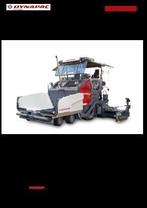 Finisoare de asfalt pe roți Dynapac SD2500WS
