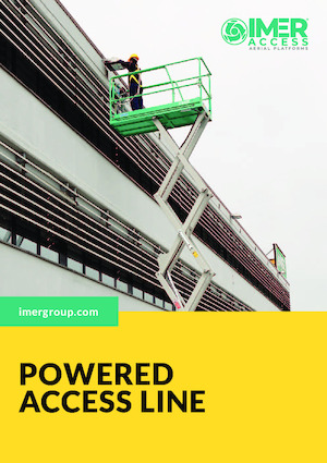 Platforme de ridicare de tip foarfecă pe roți Imer IM 5980 AC