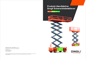 Platforme de ridicare de tip foarfecă pe roți Dingli JCPT3225HRT