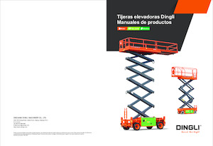 Platforme de ridicare de tip foarfecă pe roți Dingli JCPT3225HRT