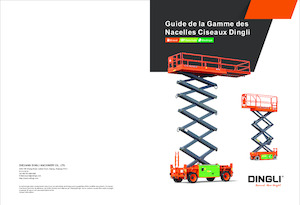 Platforme de ridicare de tip foarfecă pe roți Dingli JCPT3225HRT