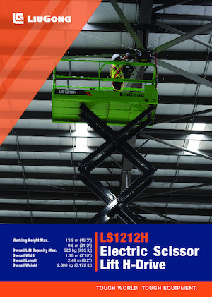 Platforme de ridicare de tip foarfecă pe roți Liugong LS1212H