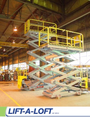Platforme de ridicare de tip foarfecă pe roți Lift-A-Loft MP10 - SPL