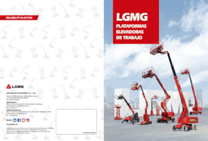 Platforme de ridicare de tip foarfecă pe roți LGMG  S0812EII 