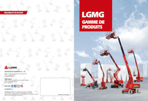 Platforme de ridicare de tip foarfecă pe roți LGMG  S0812EII 