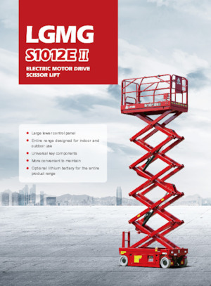 Platforme de ridicare de tip foarfecă pe roți LGMG  S1012EII-Li