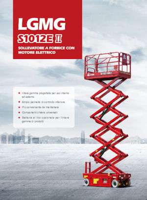 Platforme de ridicare de tip foarfecă pe roți LGMG  S1012EII-Li