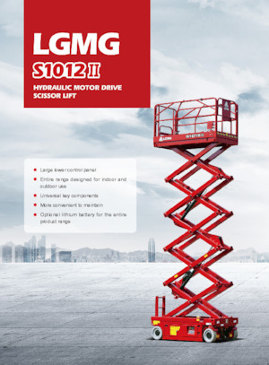 Platforme de ridicare de tip foarfecă pe roți LGMG  S1012II-Li